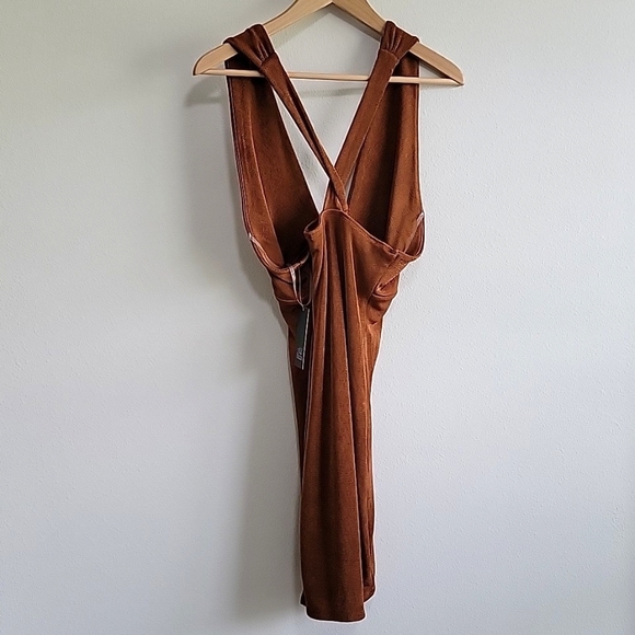[*3 Items For $20 In Bundle*] NEW Wild Fable Dress Copper Size L - Picture 3 of 8